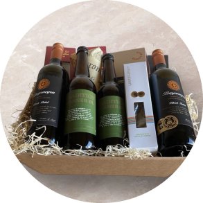 Gavekurve vin og &oslash;l