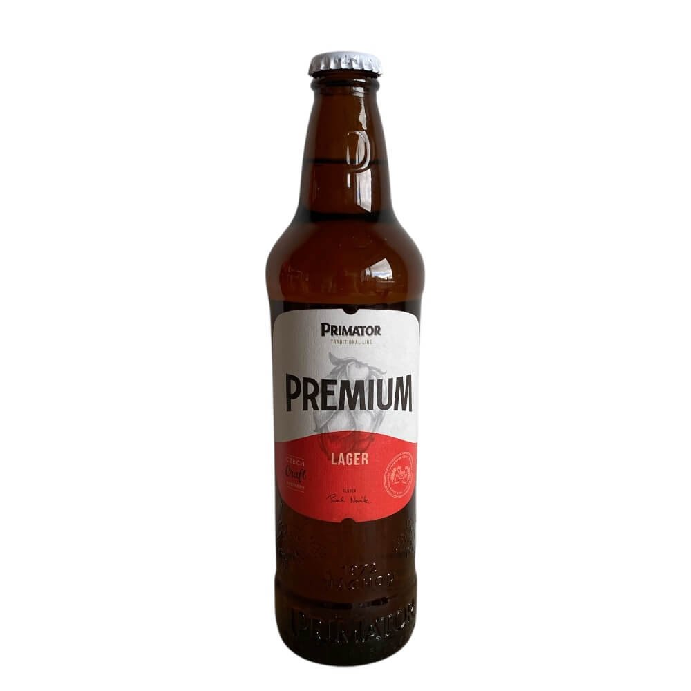 Primator Premium Lager � Prisvindende tjekkisk pilsner