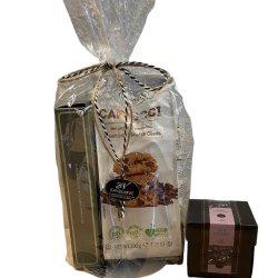 Cantucci og karameller i flot gavepose