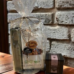 Cantucci og karameller i flot gavepose