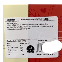 Cocoture chokoladeplade - Elsker dig