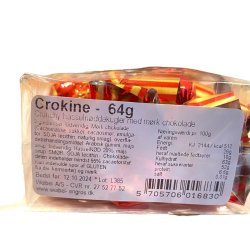Crokine - Crunchy hasselnddekugler