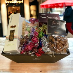 Gavekurv trfler og chokoladetwisters