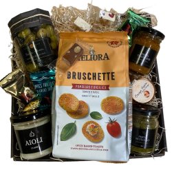 Gavekurv med Italienske delikatesser