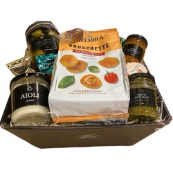 Gavekurv med Italienske delikatesser
