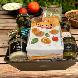 Gavekurv med Italienske delikatesser