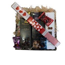 Gavekurv - Chokolade og Lakrids 