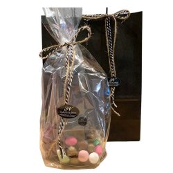 Gavepakke med chokolade mandler 