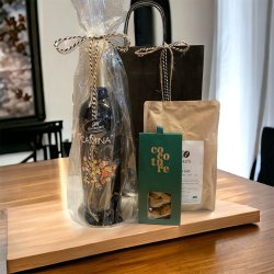 Vingave med Spansk vin og kaffe