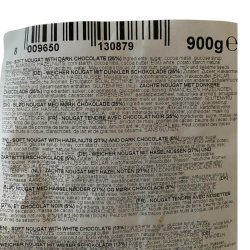 Nougatstykker med kakao - 4 stk.