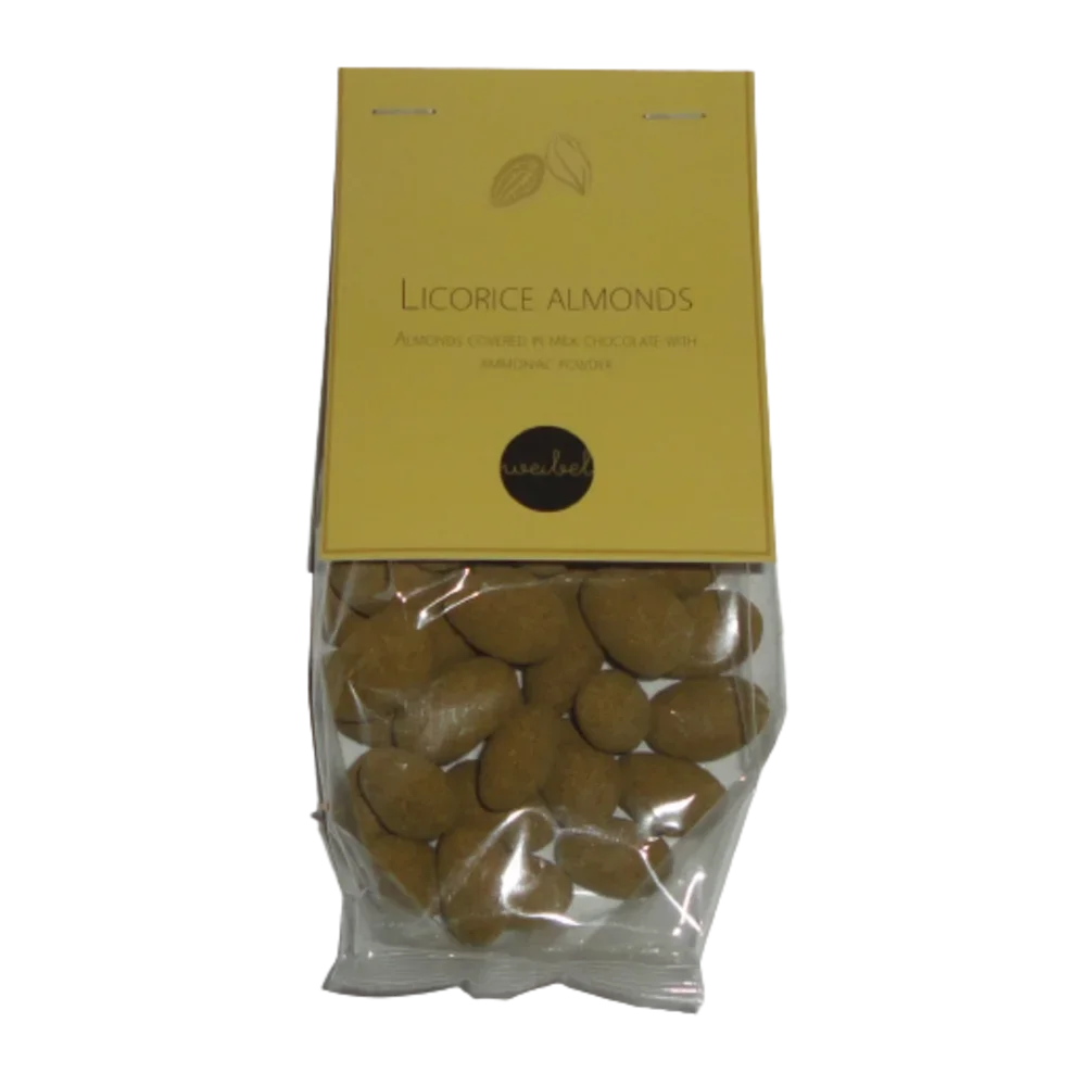 Lakrids - Chokolade lakrids mandel fra Weibel