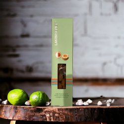 Lakridseriet lime vingummi med chokolade