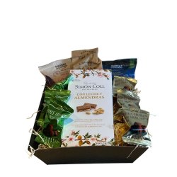 Lille chokolade gavekurv med Spansk chokolade 