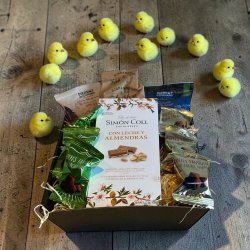 Lille chokolade gavekurv med Spansk chokolade 