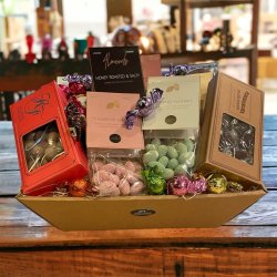 Gavekurv - Luksus slik og chokolade 