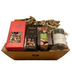 Gavekurv - Stor luksus med slik og chokolade