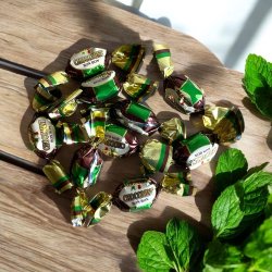 Bolsjer - Chokolade mint 