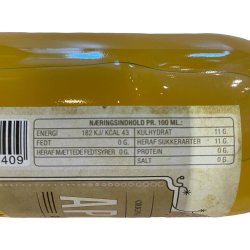 kologisk appelsinvand