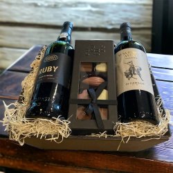 Gavekurv med Portvin og Italiensk vin