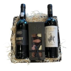 Gavekurv med Portvin og Italiensk vin