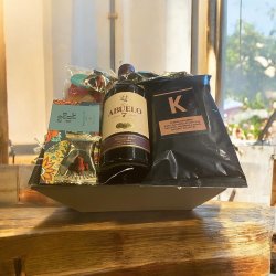 Gavekurv med Abuelo rom og kaffe