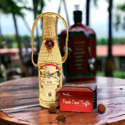 Gavepakke med Ron Millonario Solera  rom og trfler