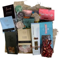 Gavekurv - Luksus chokolade og slik 