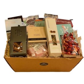 Gavekurv - Luksus chokolade og slik 