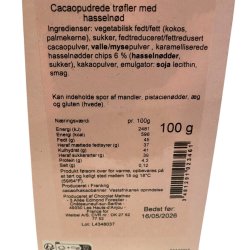 Paris Chic chokoladetrfler med hasselnd