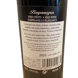 Vingave-2 flasker Bayanegra Tempranillo Elegance 