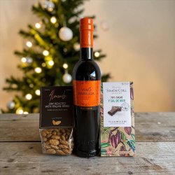 Spansk Luksus Gavepakke � Vino Naranja &amp; Gourmet L�kkerier