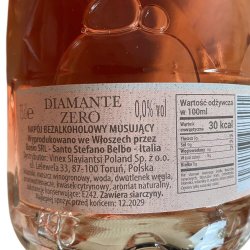 Diamante ZERO alkoholfri sparkling wine � 75cl festlige bobler