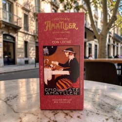Chokolade - Amatller 32% kakao 70g � Spansk m�lkechokolade