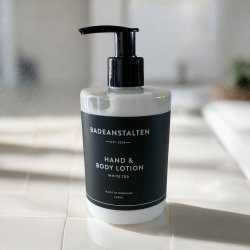 Badeanstalten - hnd og bodylotion - hvid the