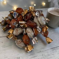 Bolsjer: Coco cream mix fra Weibel, 125g