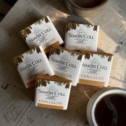  Chokolade: Simon Coll caf� chokolade lys 32% 5g