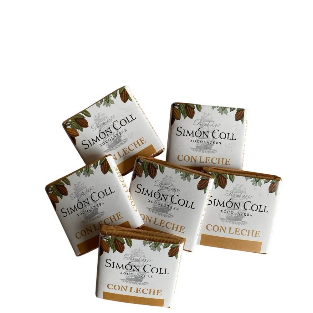  Chokolade: Simon Coll caf� chokolade lys 32% 5g