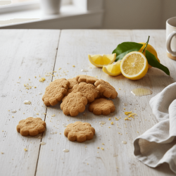 Lemon curd sm�kager - Lady Joseph