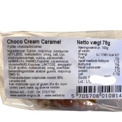Bolsjer - Choco cream karamel bolsjer 