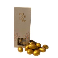 Chokolade mandler med gulvst�v