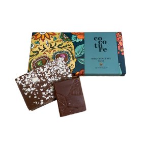 Cocoture chokoladeplade lys chokolade med nougat