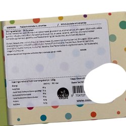 Cocoture chokoladeplade fl�dechokolade - smarties