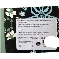 Cocoture chokoladeplade - m�rk