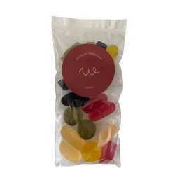 Vingummi: Weibel Engelsk vingummi fladpose 75g
