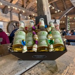  Gavekurv: Alkoholfri Thy hyldeblomst l�skekurv med chokolade