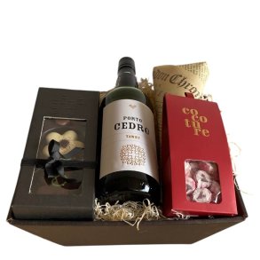 Gavekurv med Cedro Tawny Port -Den Perfekte Forklelsesgave