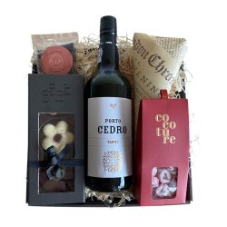 Gavekurv med Cedro Tawny Port -Den Perfekte Forklelsesgave