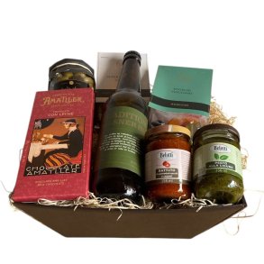 Gavekurven til livsnyderen � Special�l, gourmetpesto og s�de fristelser