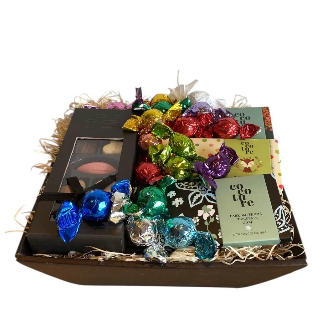 Cocoture chokolade gavekurv - Ren chokoladegave