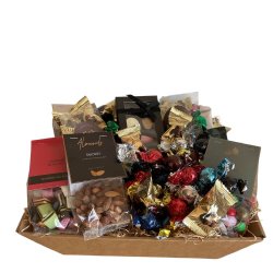  Gavekurv - Delegave med h�ndlavet chokolade og lakrids 
